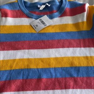 Cropped sweater top 3x brand new